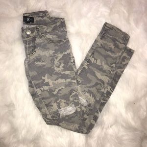 Camo Skinny Jeans